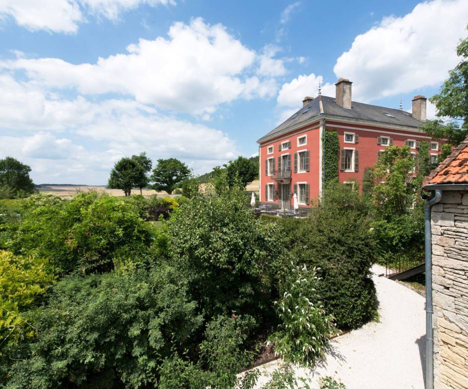 Château de Courban, vue générale © Céline Lecomte - Parc national de forêts
