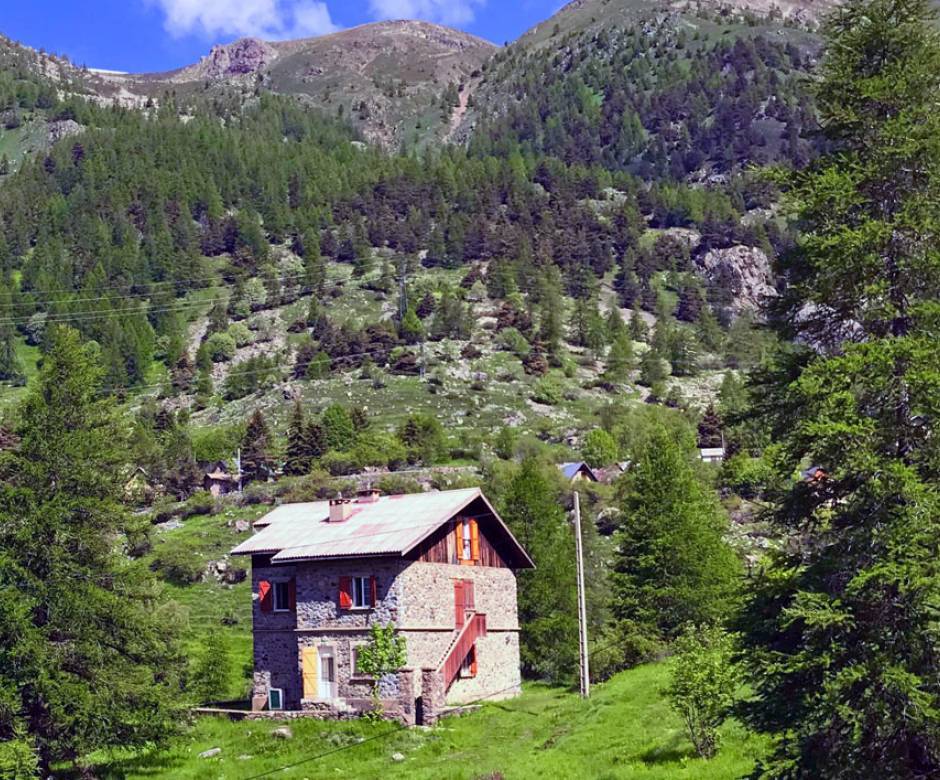 Vue générale, gîte de la Gordolasque © La Semeuse
