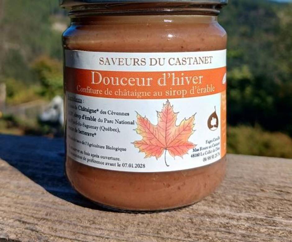 Confiture Douceur d'hiver © Saveurs du Castanet