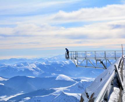 Passerelle © J. Sacaze- Régie du Pic du Midi Passerelle © J. Sacaze- Régie du Pic du Midi