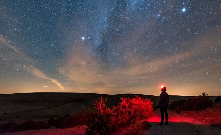 Ciel étoilé dans le Parc national des Cévennes © Etienne Jammes - Parc national des Cévennes