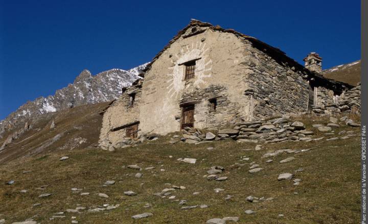 Chalet d'alpage © Félix Grosset / Parc national de la Vanoise