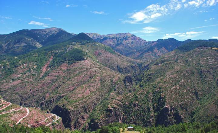 Gorges de Daluis © Guy Lombart / Parc national du Mercantour