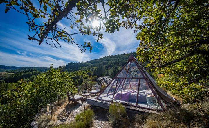 Ma p'tite cabane en Lozère © Régis Domergue - Parc national des Cévennes