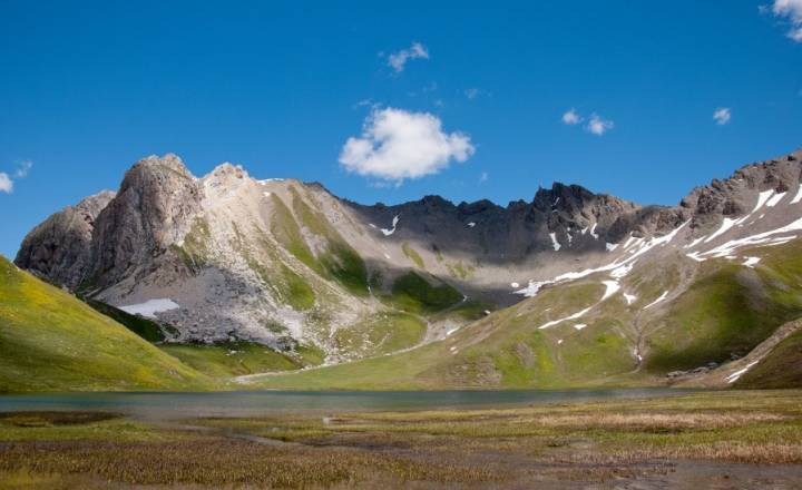 Le lac du Grattaleu © Marie-Laure Tonnelier / Parc national de la Vanoise