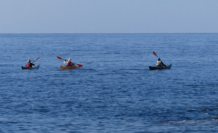 Activité kayak © Muriel Gasquy / Parc national de Port-Cros