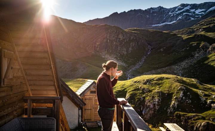 Refuge de la Leisse © Pierre Witt – Parc national de la Vanoise