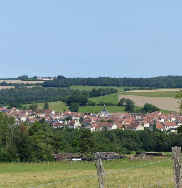 Vue de Recey-sur-Ource © DR Mairie de Recey-sur-Ource