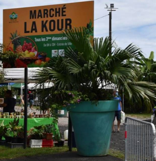Marché La Kour Bras-Panon © Clicanoo.re