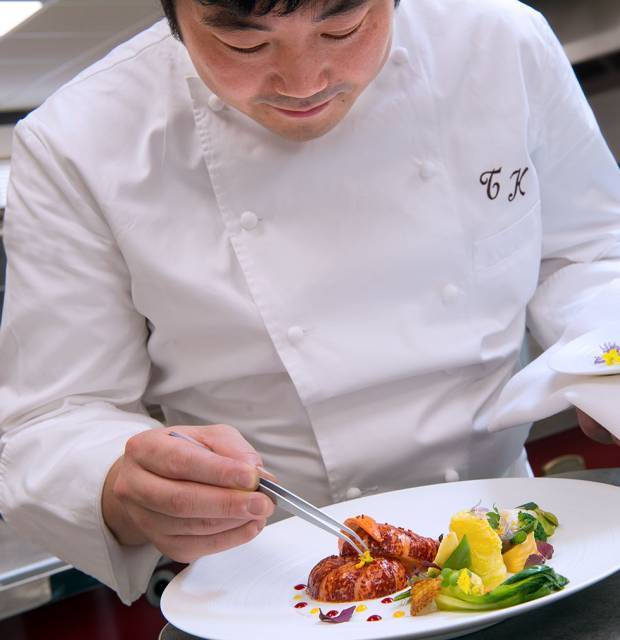 Chef Takashi Kinoshita - Restaurant du Château de Courban