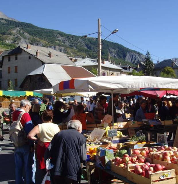 Marché de Barcelonnette © Klaus Nahr