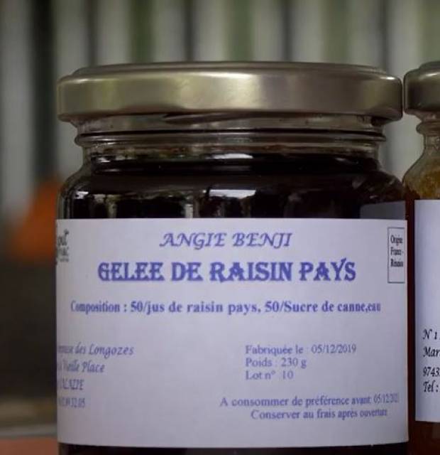 Gelée de raisin pays © Angie et Benji