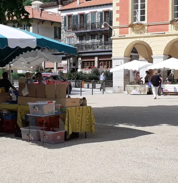 Marché de Saint-Martin-Vésubie © Jean-Gabriel