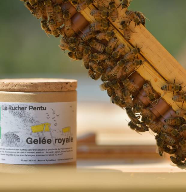 Gelée royale - Le Rucher Pentu - F. BOUCHER